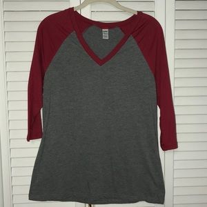 NWOT Baseball Style T-Shirt Size: Large